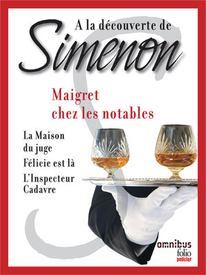 cover image of Maigret chez les notables